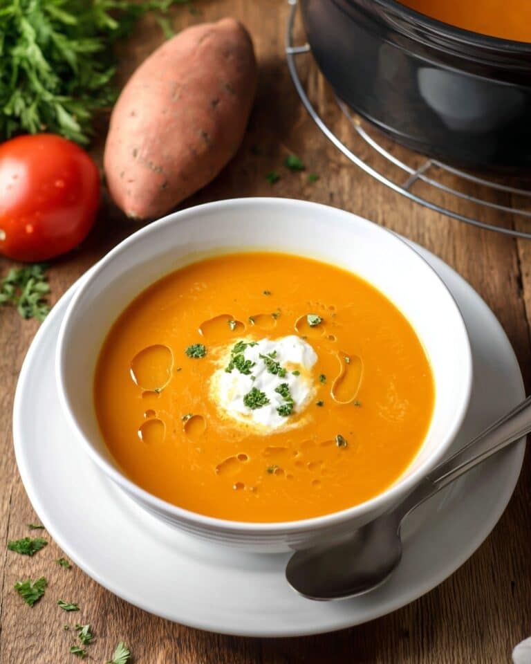 Red Vegetable Soup (Vegan) Recipe
