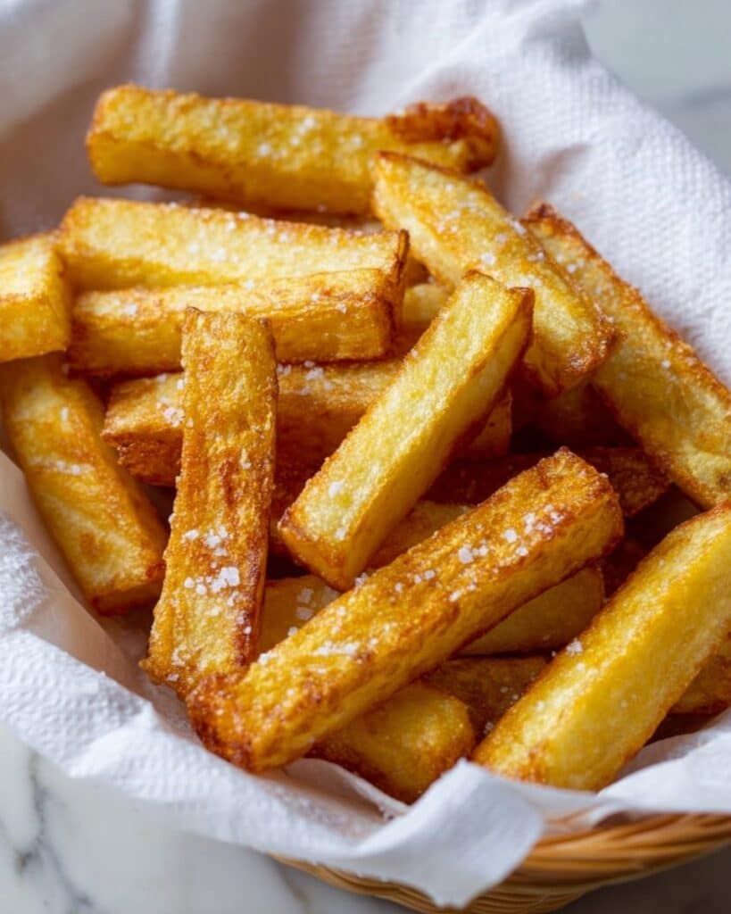 Homemade Crispy Oven Chips Recipe