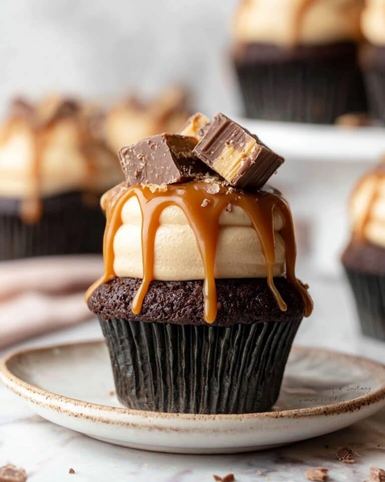 Ultimate Snickers Cupcakes Recipe