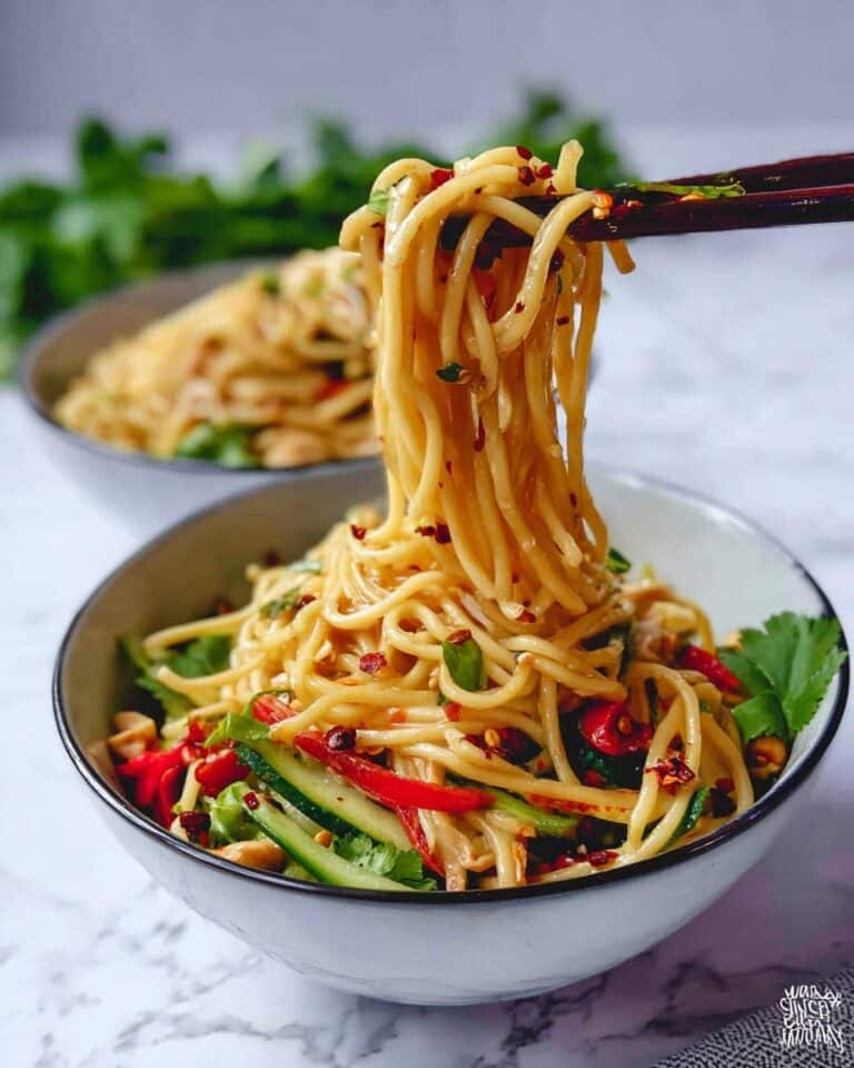 Cold Noodles With Sichuan Dressing (Liang Mian) Recipe
