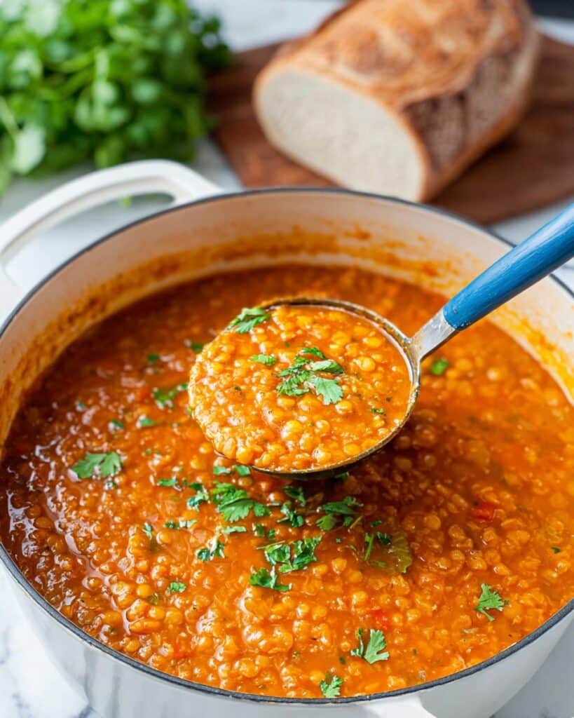 Lentil and Sweet Potato Soup Recipe