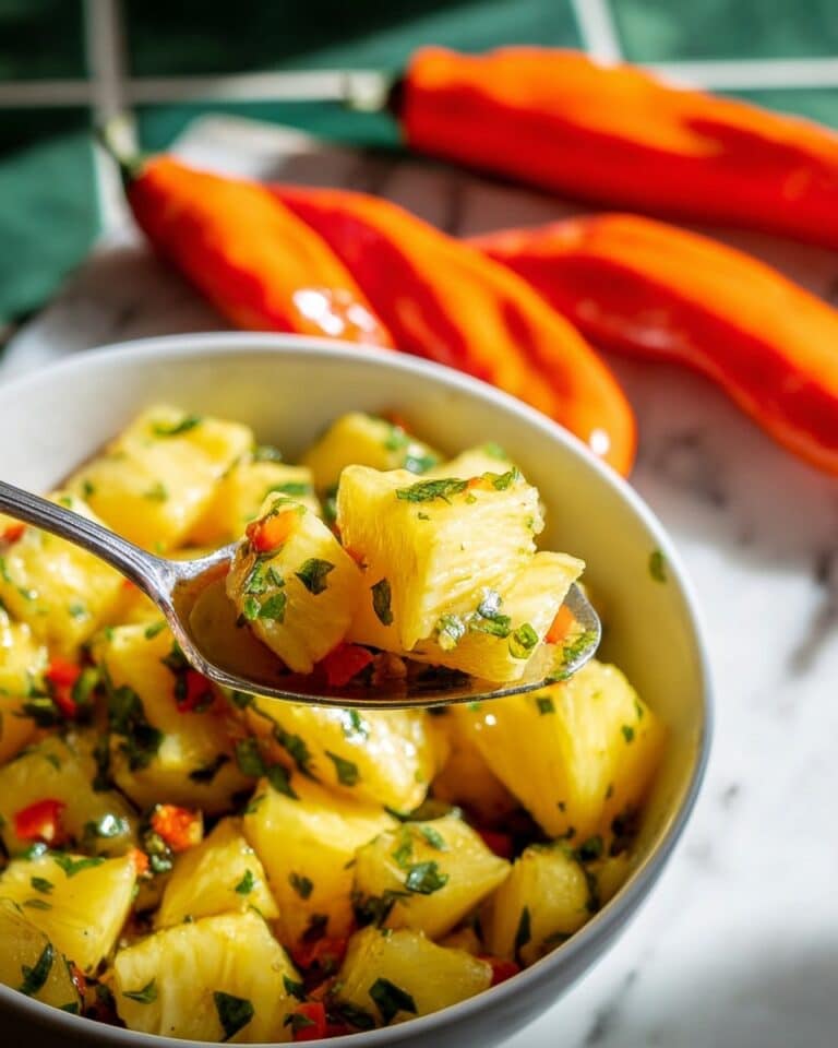 Trinidadian Pineapple Chow Recipe