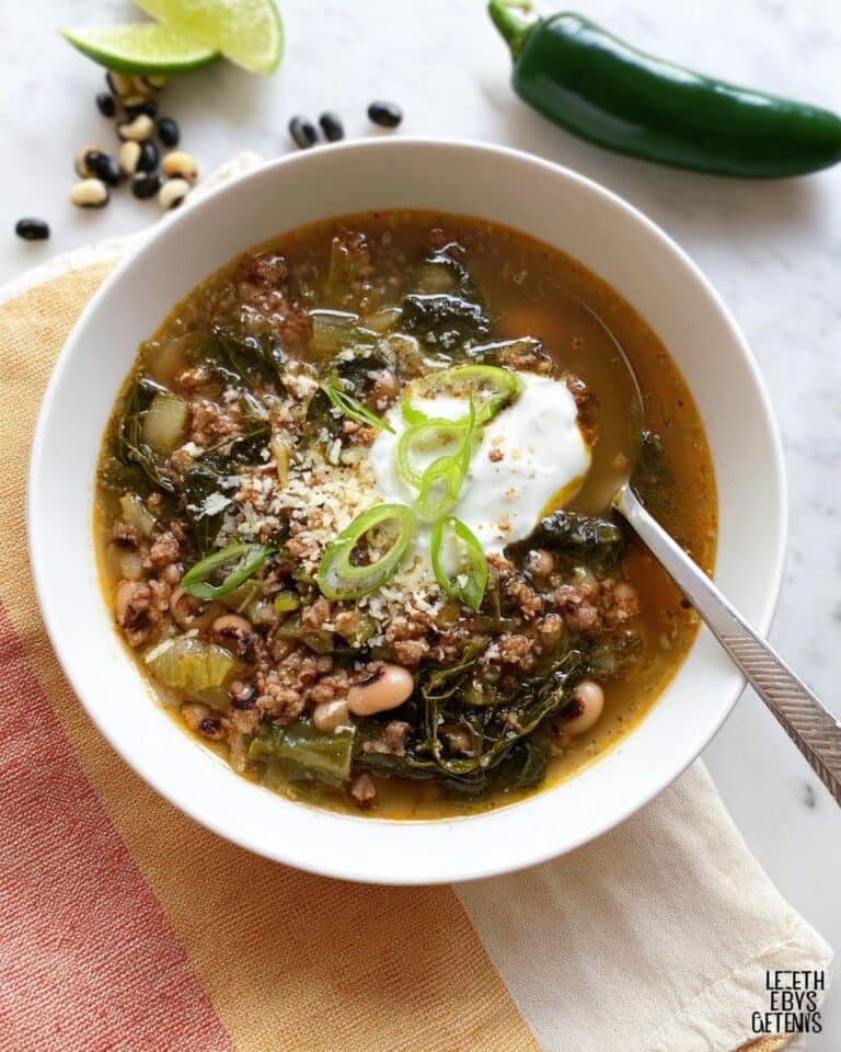 Collard Green and Black-Eyed Pea Chili Recipe