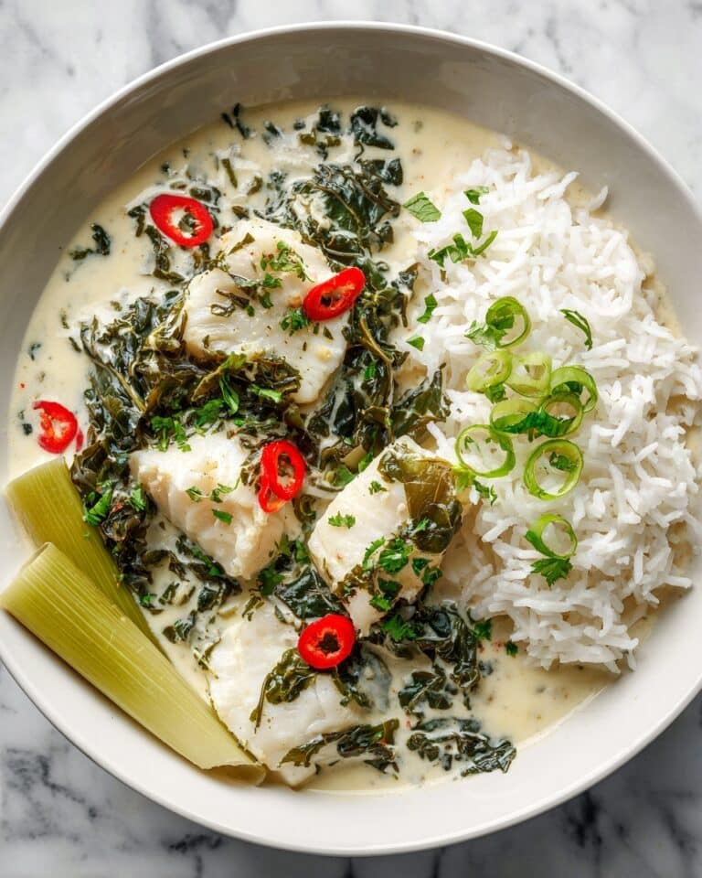 Fish in Coconut Milk with Lemongrass Recipe