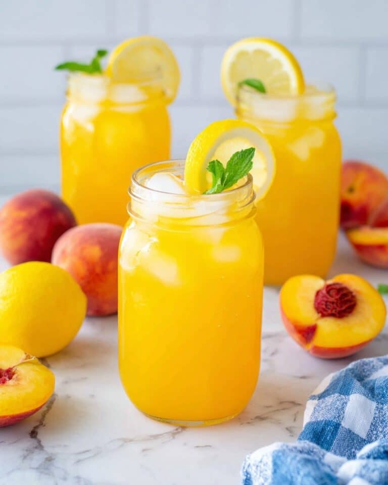 Peach Lemonade Recipe
